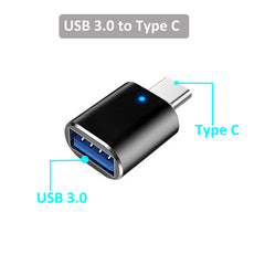 OTG Adapter Type C to USB 3.0/Type C to IOS