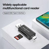 Image of 2 in 1 USB Type-C SD and TF Card Reader Adapter