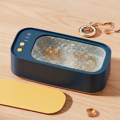 Ultrasonic Cleaning Device | Gentle, Efficient & Versatile for Jewelry, Glasses, Watches, and Dentures
