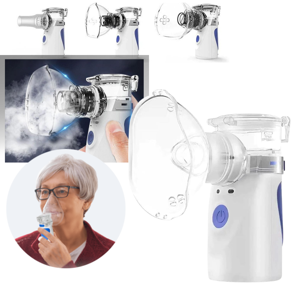 Children's Nebulizer - Portable Nebuliser for Kids, Compact and Easy-to-Use with Adjustable Mist Levels – Ideal for Asthma, Allergies, and Respiratory Relief – Travel-Friendly Pediatric Nebulizer