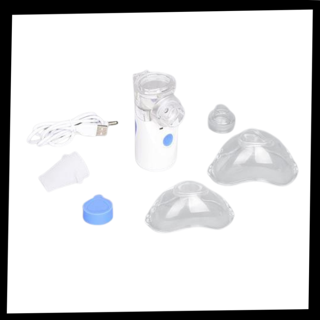 Children's Nebulizer - Portable Nebuliser for Kids, Compact and Easy-to-Use with Adjustable Mist Levels – Ideal for Asthma, Allergies, and Respiratory Relief – Travel-Friendly Pediatric Nebulizer