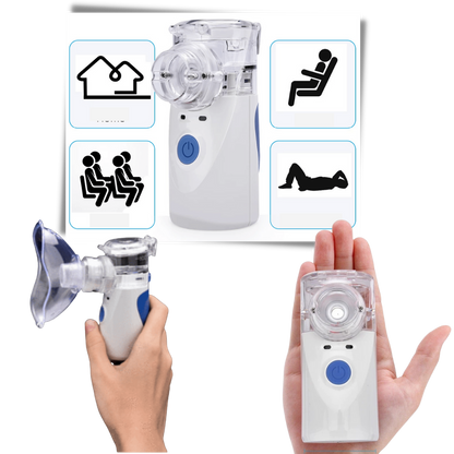 Children's Nebulizer - Portable Nebuliser for Kids, Compact and Easy-to-Use with Adjustable Mist Levels – Ideal for Asthma, Allergies, and Respiratory Relief – Travel-Friendly Pediatric Nebulizer