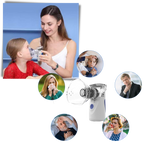 Children's Nebulizer - Portable Nebuliser for Kids, Compact and Easy-to-Use with Adjustable Mist Levels – Ideal for Asthma, Allergies, and Respiratory Relief – Travel-Friendly Pediatric Nebulizer