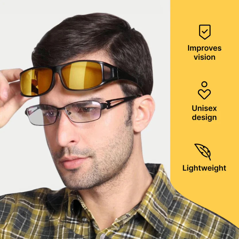 Glare Resistant Glasses - Night & Day Polarised Safety Eyewear