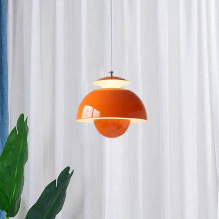 LED Pendant Light Fixture - Nordic Modern Design with Adjustable Height - Ideal for Dining Room, Kitchen, and Living Spaces