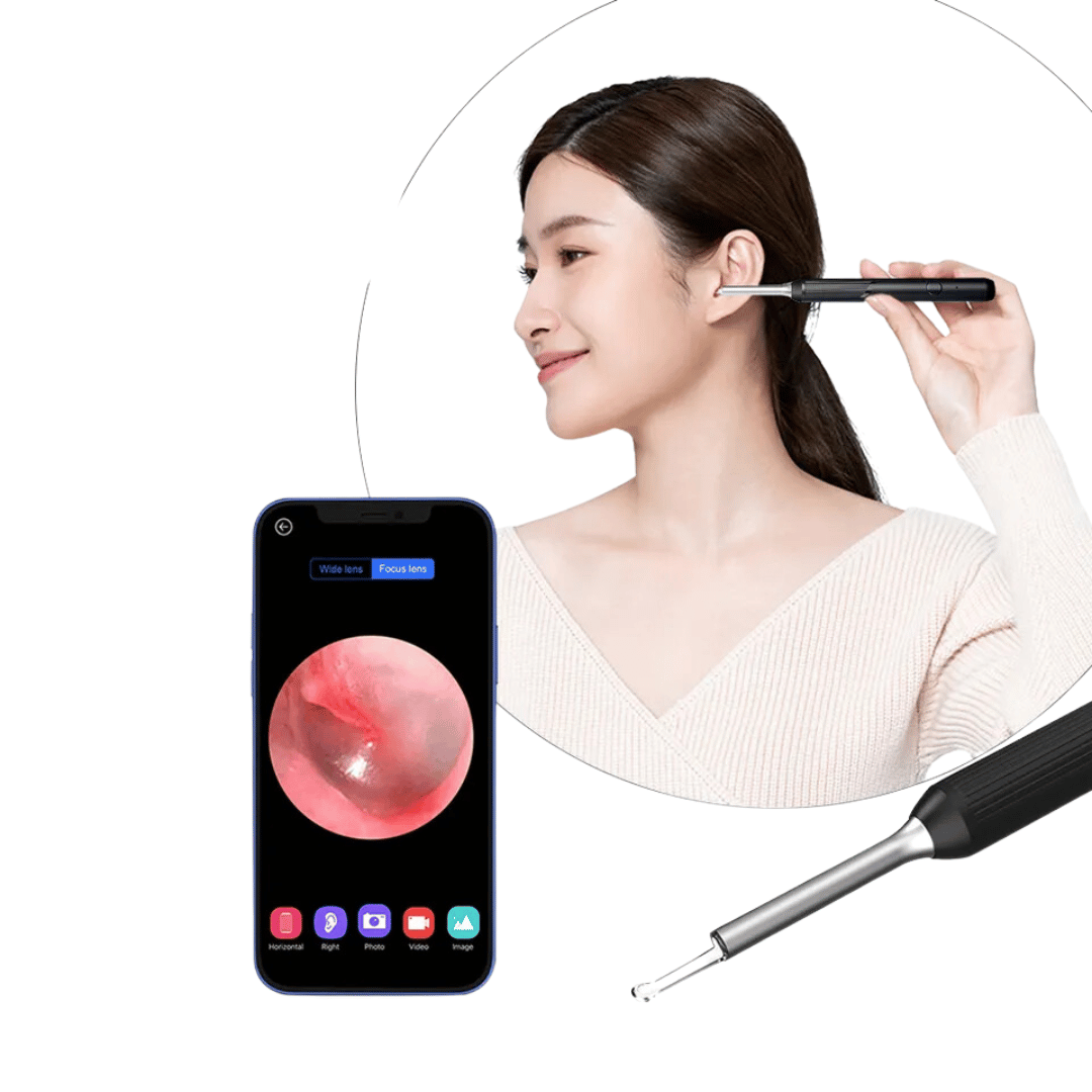 Ear Wax Removal Syringe Kit – Safe Water Irrigation System for Gentle Ear Cleaning