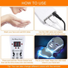 Image of 7 Colors LED Photon Light Therapy Mask - Face And Neck Treatment