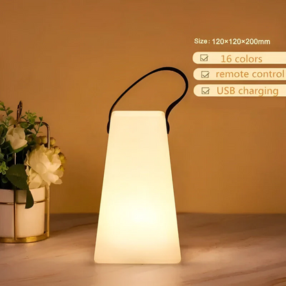Mobile Waterproof Cordless Lamp | Wireless, Color-Changing & Ideal for Outdoor Camping and Home Ambiance
