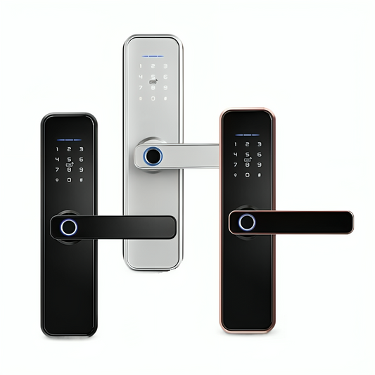 MysticGuard™ | Keyless Smart Door Lock with Biometric Access | Secure Entry for Home & Office