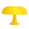 Image of Scandinavian Mushroom Lamp – Unique Orange Table Lamp for Your Room