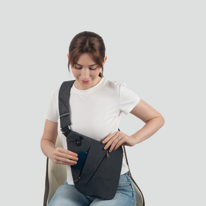 Anti-Theft Crossbody Bag | Lightweight, Slash-Resistant & Ideal for Travel, Commuting & City Adventures