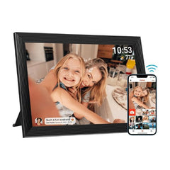 High-Resolution Digital Photo Frame Top-Rated Electric Picture Frame with Video Playback and Camera Features