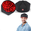 Image of Red Light Therapy Hair Growth Cap with 120 LEDs -  Infrared Treatment for Thinning Hair in Home