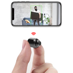 Mini Wireless Hidden Camera and Audio - Tiny Surveillance Mini Spy Cameras Wireless Nanny Monitoring