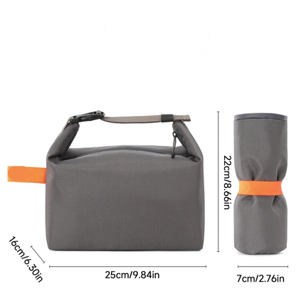 Foldable Insulated Lunch Bag | Lightweight, Spacious & Ideal for Work, Picnics, or Daily Adventures