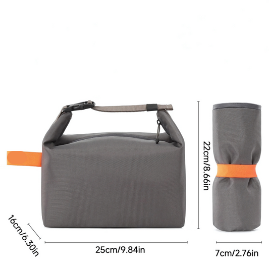 Foldable Insulated Lunch Bag | Lightweight, Spacious & Ideal for Work, Picnics, or Daily Adventures