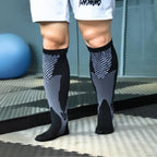 Men's Compression Socks 20-30mmHg | Knee High Graduated Support | For Work, Sports & Daily Circulation