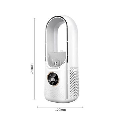 Bladeless Portable Air Conditioner | Ultra-Quiet, Ergonomic Design & Ideal for Home and Office Use