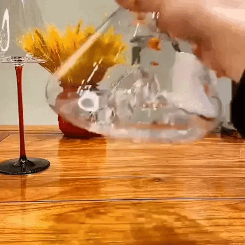 Premium Wine Decanter | Lead-Free Crystal with Quick Aeration & Filtration for Enhanced Flavor Experience