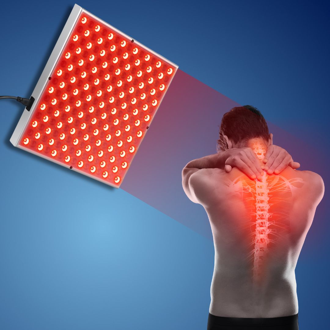 Red Light Therapy Lamp Device  – Muscle Recovery and Sleep Aid