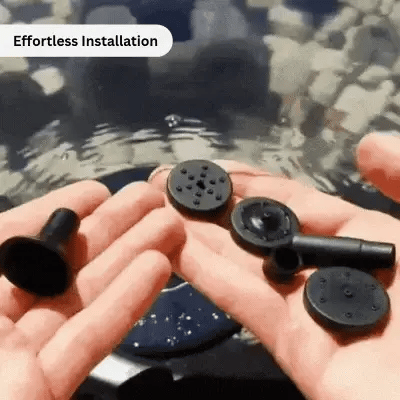 Solar-Powered Water Fountain | Effortless Installation & Multiple Spray Patterns for Garden Ponds and Birdbaths