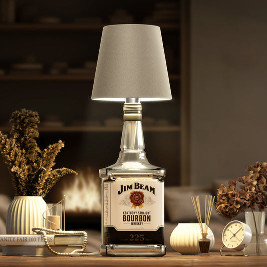 Wireless Bottle Lamp Kit | Universal Fit. Rechargeable & Waterproof for Indoor and Outdoor Decor