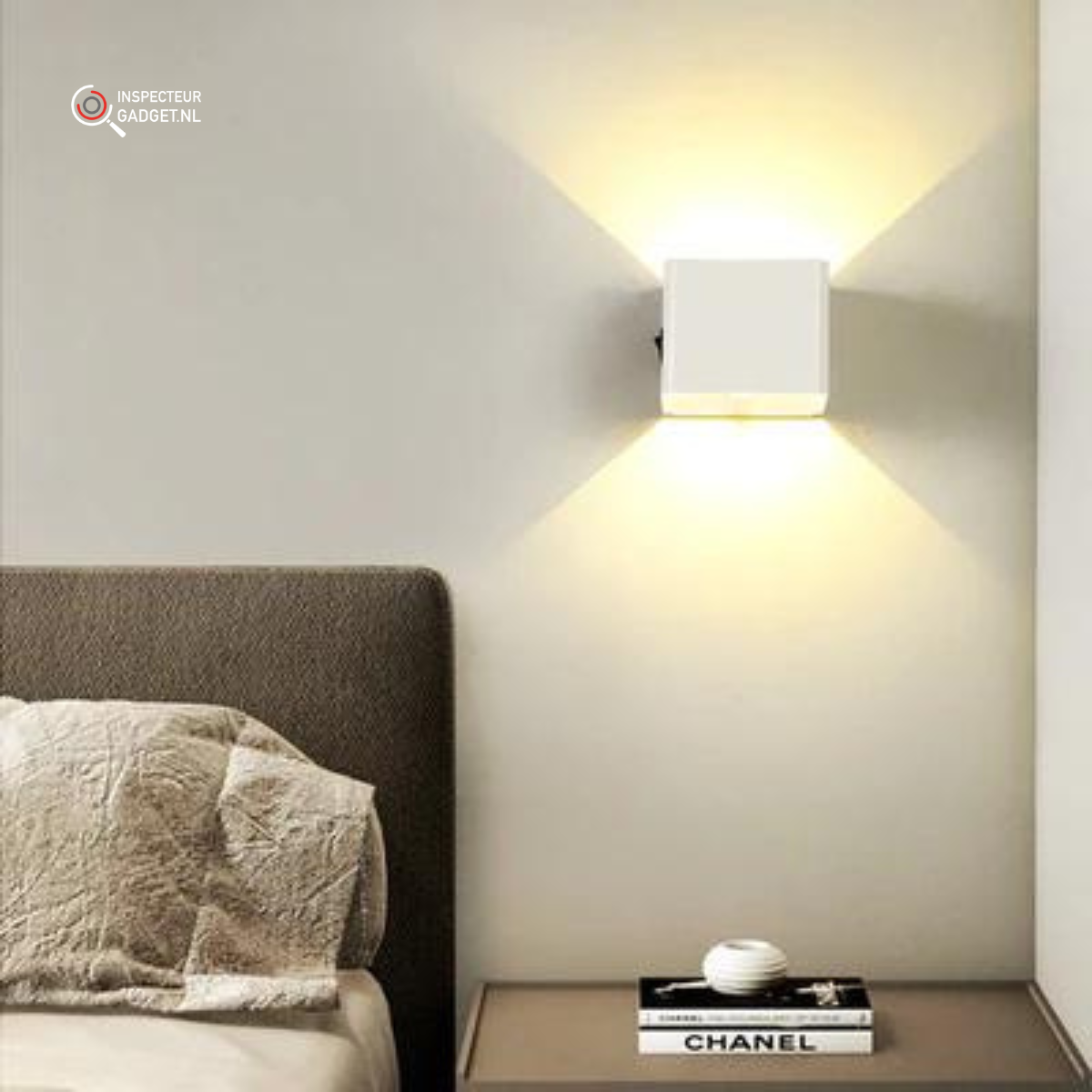 Wireless Rechargeable Wall Lamp | Adjustable Up & Down Light, USB Powered for Home Decor & Cozy Ambiance