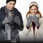 Waterproof Thermal Gloves for Men & Women | Touchscreen & Windproof | Anti-Slip Grip for Running, Cycling & Driving