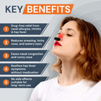 Red Light Nasal Therapy Device – Portable Solution for Effective Relief from Nasal Congestion and Sinus Issues