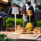 Luminara™ | Modern Rechargeable LED Wireless Table Lamp | Portable Lighting for Home, Office & Outdoor Use