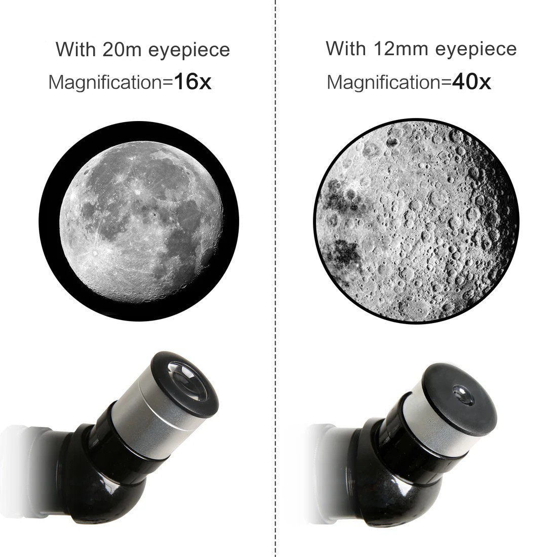 Space Telescope for Home | 150X Magnification, 3X Barlow Lens & Smartphone Adapter for Stargazing Adventures