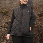 Women's Heated Gilet | 9 Heating Zones, Customisable Heat Settings & Lightweight Design for Cold Weather Activities