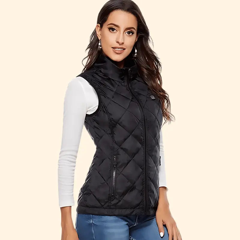 Women's Heated Waistcoat | 9 Heating Zones, Customisable Heat Settings & Lightweight for Cold Weather Activities
