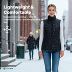 Women's Heated Gilet | 9 Heating Zones, Customisable Heat Settings & Lightweight Design for Cold Weather Activities