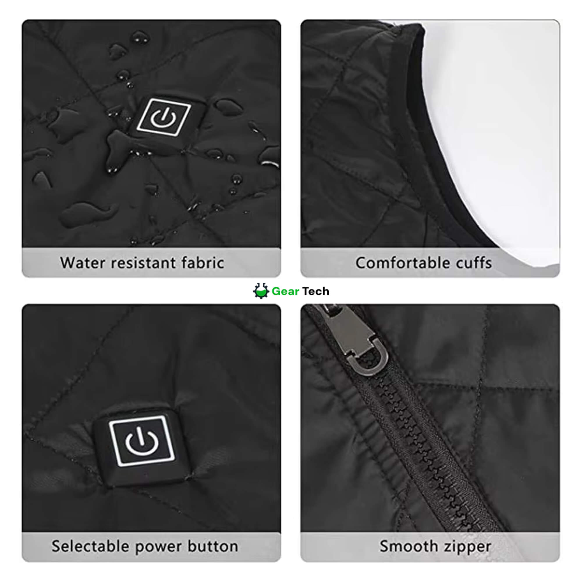 Women's Heated Gilet | 9 Heating Zones, Customisable Heat Settings & Lightweight Design for Cold Weather Activities