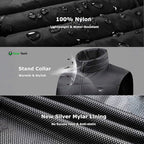 Women's Heated Gilet | 9 Heating Zones, Customisable Heat Settings & Lightweight Design for Cold Weather Activities