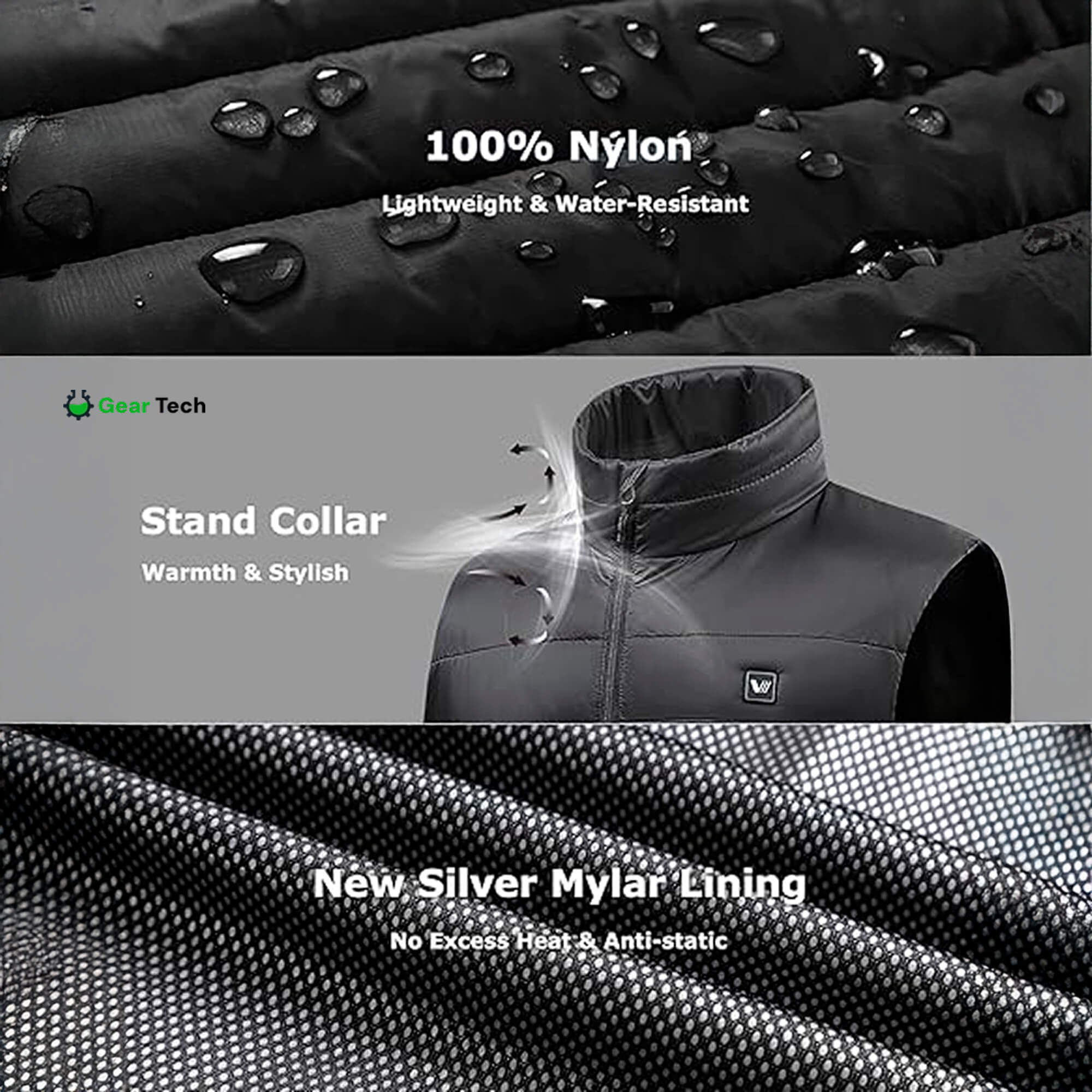 Women's Heated Gilet | 9 Heating Zones, Customisable Heat Settings & Lightweight Design for Cold Weather Activities