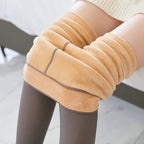 Women's Thermal Stockings - Winter Fleece Lined Tights for Warmth
