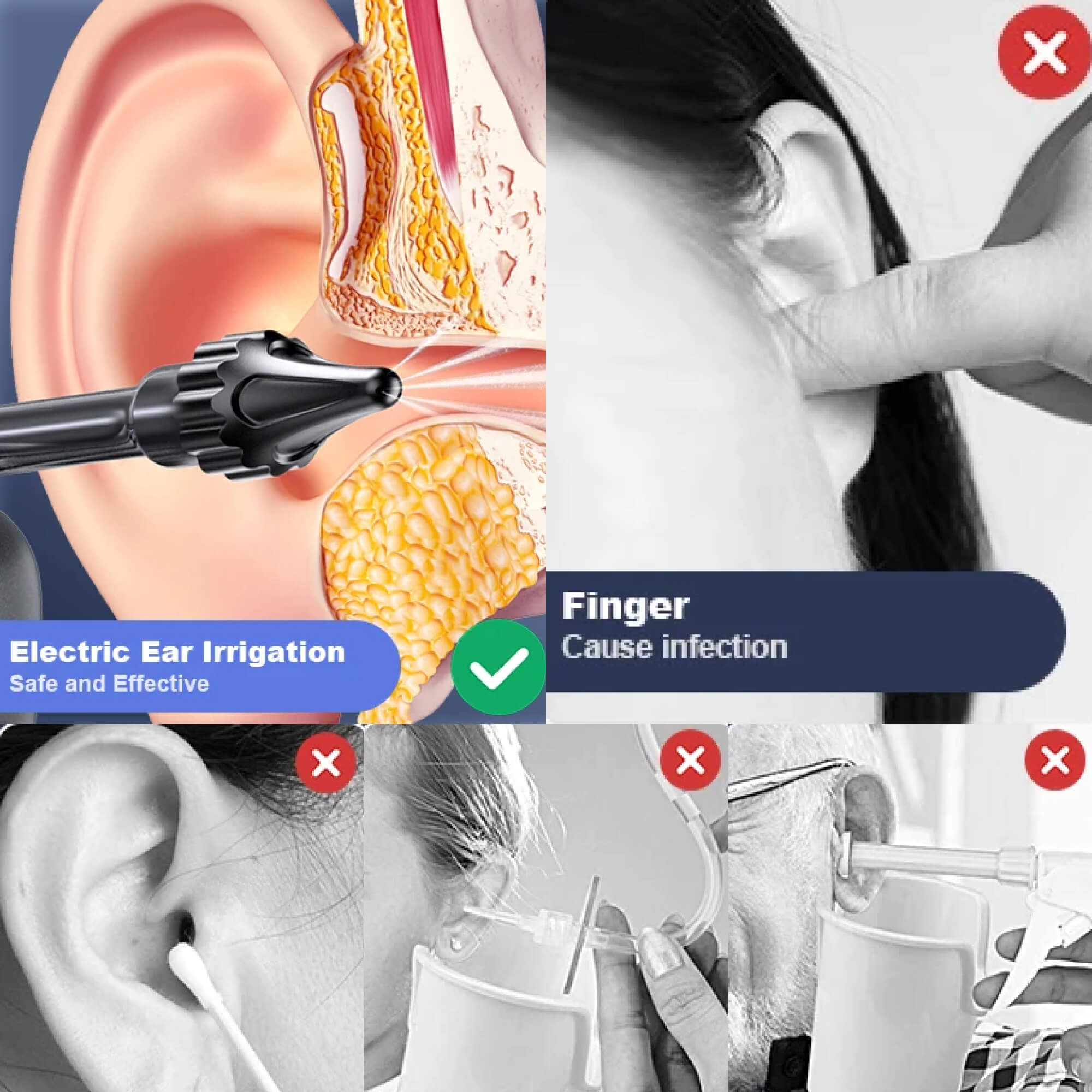Wush Pro Ear Cleaner – Effective Ear Cleaning Solution for Cleaner, Healthier Ears