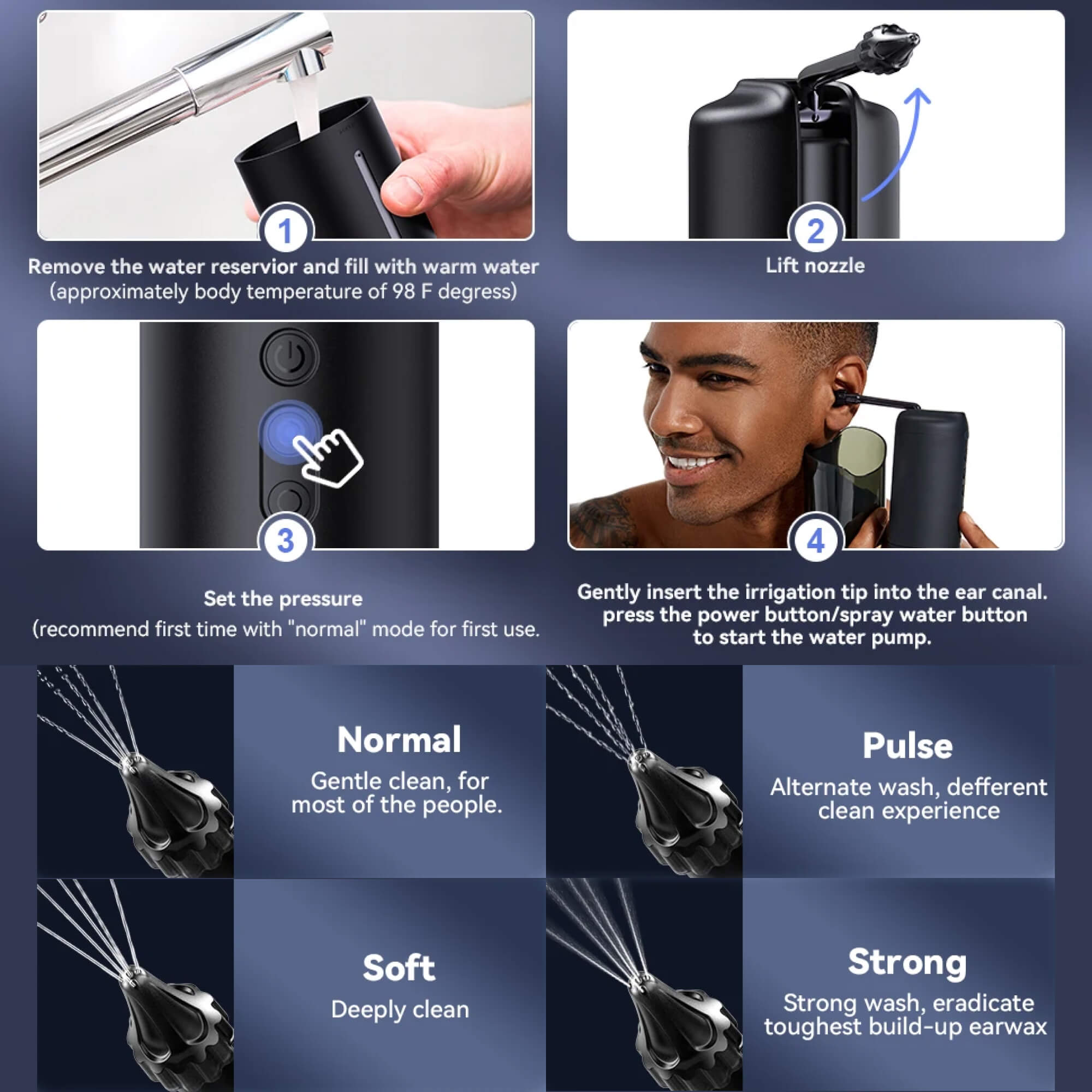 Wush Pro Ear Cleaner – Effective Ear Cleaning Solution for Cleaner, Healthier Ears