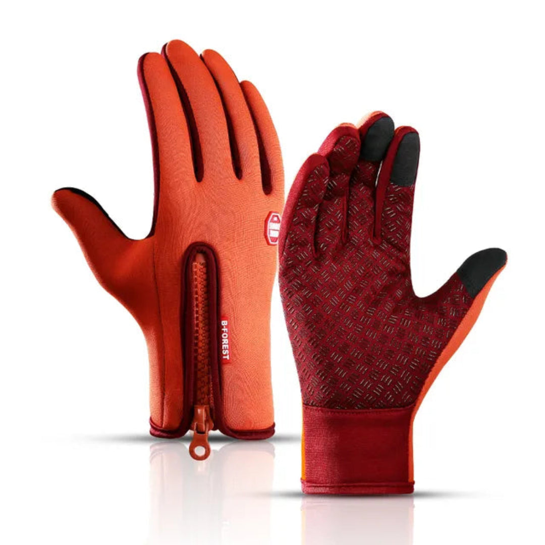Warm Waterproof Gloves: Thermal Gloves with Touch Screen | Biking, Golf, Raynaud's, and Winter Sports