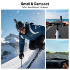 Mini Magnetic POV 4K Action Camera – Portable Body Worn & Sports Recording Camera - Personal Body Camera