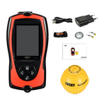 Echo Sounder Fishing Finder | Wireless, Depth & Temperature Display for Ice, Sea, Kayak & River Fishing