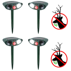 Solar-Powered Ultrasonic Deer Repeller - Effective Deer Deterrent for Gardens & Yards in 48 Hours