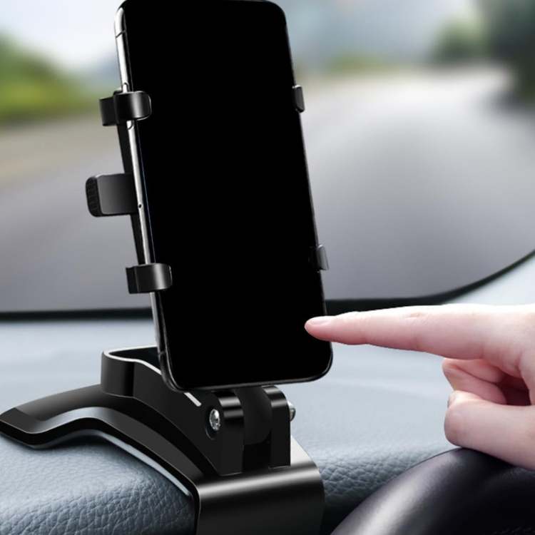 Adjustable Car Phone Holder | Anti-Slip Grip & Durable ABS for Safe Navigation and Hands-Free Calls