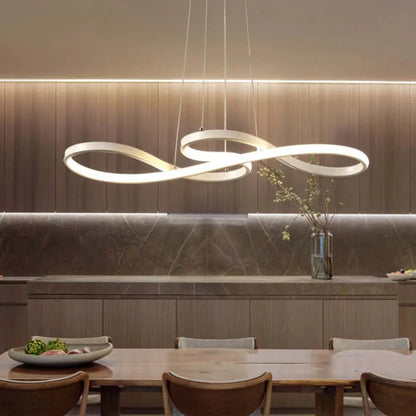 Modern Pendant Chandelier Aluminum Lustre Nordic Ceiling Lighting