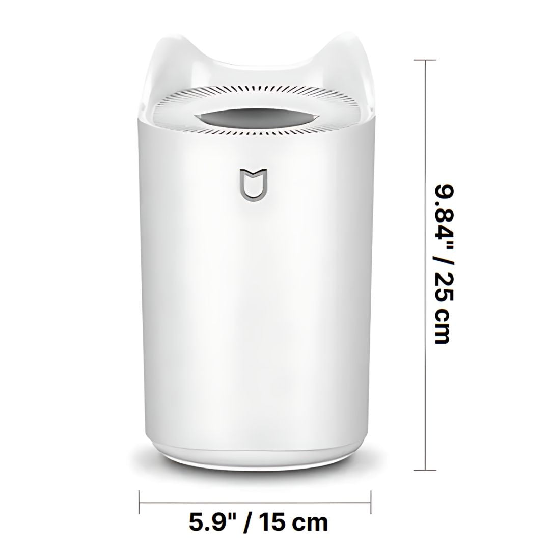 Small Ultrasonic Humidifier for Home – Relief for Blocked Nose, Bedroom Use, Quiet & Affordable