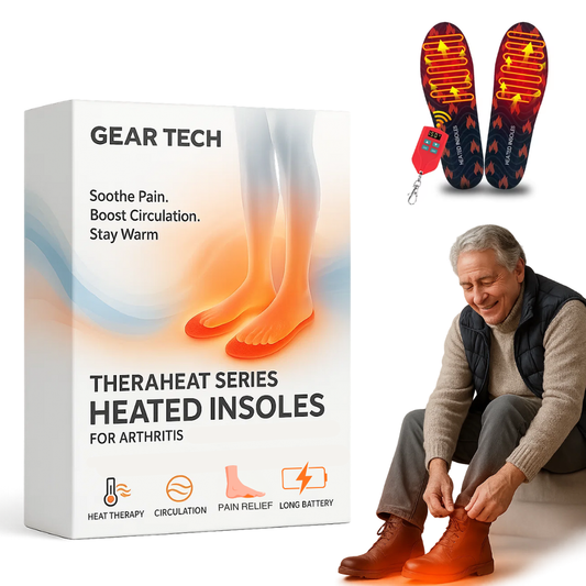 Rechargeable Heated Insoles for Arthritis & Poor Circulation – Electric Foot Warmers for Pain Relief & Daily Comfort UK