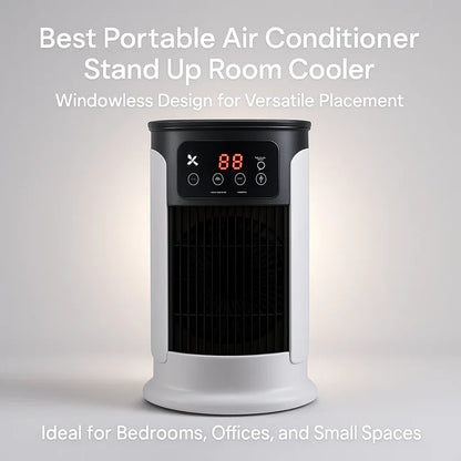 Portable Air Conditioner | Windowless, Energy Efficient & Ideal for Home Office and Dormitory Use
