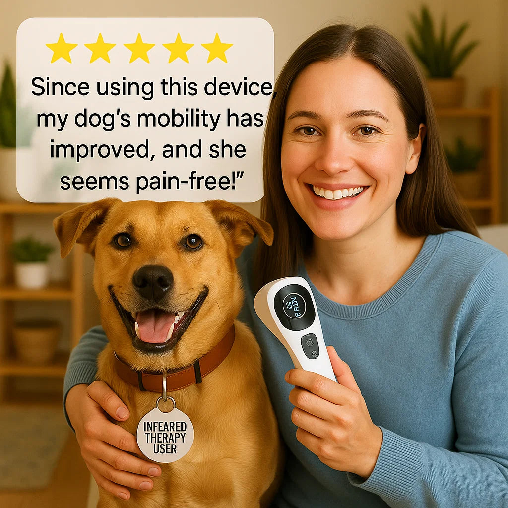 Advanced Laser Therapy for Dogs - Non-Invasive Pain Relief for Joint Pain, Arthritis & Wound Healing